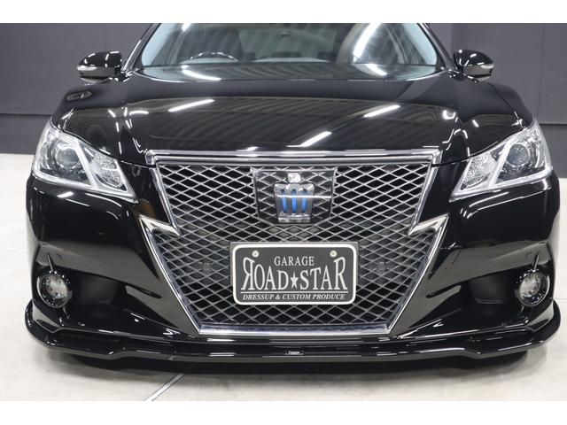 クラウンハイブリッド アスリートＳ　アドバンスパッケージ特別仕様車　新品シルクブレイズエアロ　新品ロクサーニ深リム１９インチＡＷ　新品ＧＲＳフルタップ車高調　新品トランクスポイラー　新品ハンドル　前後ドラレコ　純正８型ＨＤＤナビ　ブルートゥース　地デジＴＶ　ＥＴＣ（14枚目）