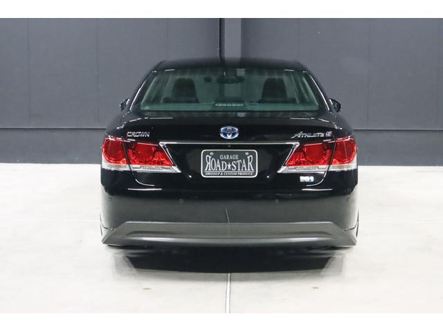 クラウンハイブリッド アスリートＳ　アドバンスパッケージ特別仕様車　新品シルクブレイズエアロ　新品ロクサーニ深リム１９インチＡＷ　新品ＧＲＳフルタップ車高調　新品トランクスポイラー　新品ハンドル　前後ドラレコ　純正８型ＨＤＤナビ　ブルートゥース　地デジＴＶ　ＥＴＣ（27枚目）