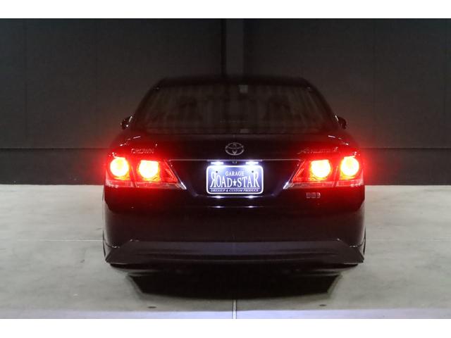 クラウンハイブリッド アスリートＳ　アドバンスパッケージ特別仕様車　新品シルクブレイズエアロ　新品ロクサーニ深リム１９インチＡＷ　新品ＧＲＳフルタップ車高調　新品トランクスポイラー　新品ハンドル　前後ドラレコ　純正８型ＨＤＤナビ　ブルートゥース　地デジＴＶ　ＥＴＣ（28枚目）