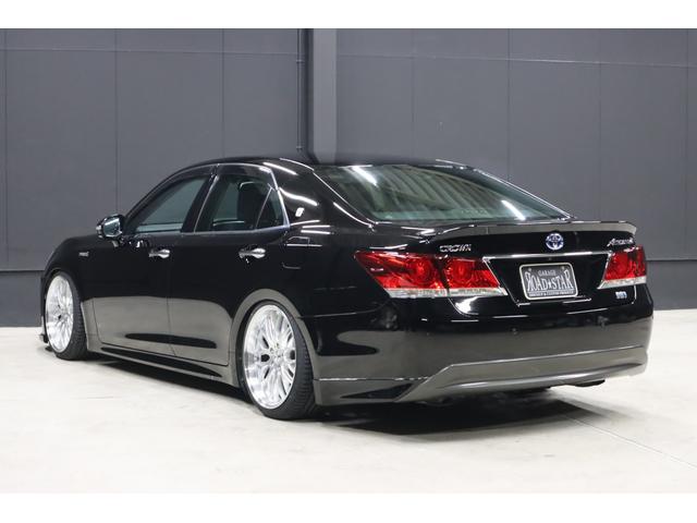 クラウンハイブリッド アスリートＳ　アドバンスパッケージ特別仕様車　新品シルクブレイズエアロ　新品ロクサーニ深リム１９インチＡＷ　新品ＧＲＳフルタップ車高調　新品トランクスポイラー　新品ハンドル　前後ドラレコ　純正８型ＨＤＤナビ　ブルートゥース　地デジＴＶ　ＥＴＣ（29枚目）