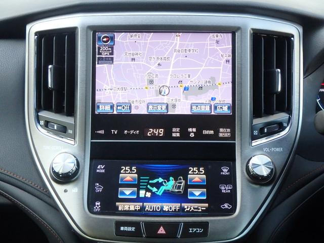 クラウンハイブリッド アスリートＳ　アドバンスパッケージ特別仕様車　新品シルクブレイズエアロ　新品ロクサーニ深リム１９インチＡＷ　新品ＧＲＳフルタップ車高調　新品トランクスポイラー　新品ハンドル　前後ドラレコ　純正８型ＨＤＤナビ　ブルートゥース　地デジＴＶ　ＥＴＣ（63枚目）