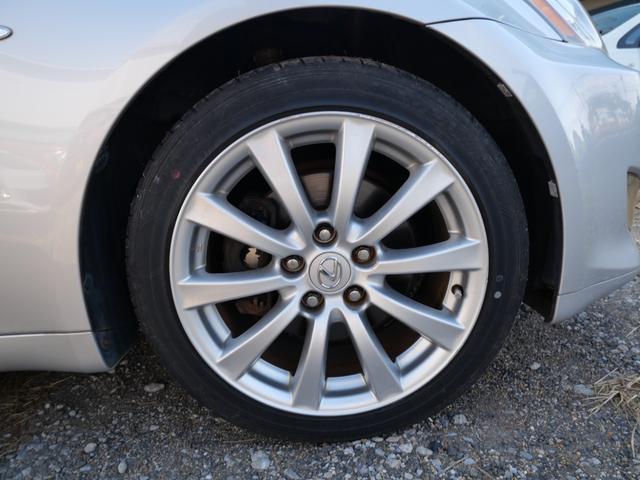 IS IS250 バージョンL 本革パワーシート シートエアコン CD MD スマートキー プッシュスタート 純正17インチアルミホイール パワーウィンドウ(9枚目)