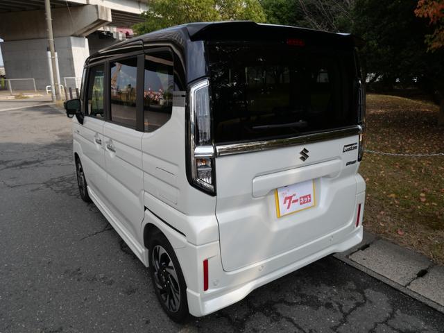 スペーシアカスタム ハイブリッドＸＳ　スマートキー　プッシュスタート　全方位モニター　フルセグ　両側電動スライドドア　シートヒーター　トラクションコントロール　ブレーキサポート　ヘッドアップディスプレイ　ステアリングヒーター（8枚目）