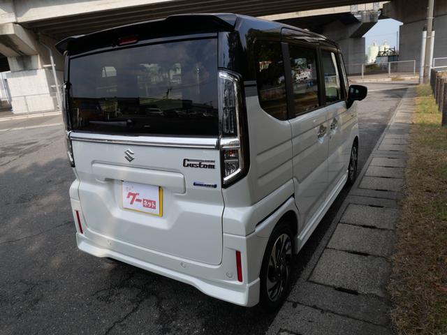 スペーシアカスタム ハイブリッドＸＳ　スマートキー　プッシュスタート　全方位モニター　フルセグ　両側電動スライドドア　シートヒーター　トラクションコントロール　ブレーキサポート　ヘッドアップディスプレイ　ステアリングヒーター（10枚目）