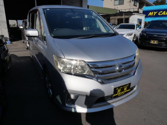 セレナ ハイウェイスター　両側電動スライドドア　ナビ　フルセグ　バックモニター　オートエアコン　インテリジェントキー　プッシュスタート　ＥＴＣ　フリップダウンモニター（4枚目）