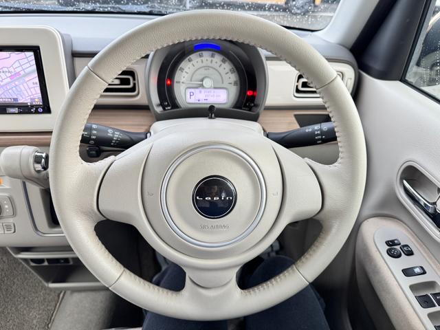 アルトラパン X ETC バックカメラ ナビ 衝突被害軽減システム オートライト HID スマートキー アイドリングストップ 電動格納ミラー シートヒーター ベンチシート CVT 盗難防止システム ABS ESC CD(77枚目)