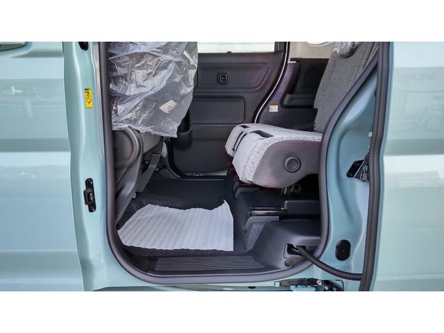 スペーシア ハイブリッドＸ　両側電動スライドドア　クリアランスソナー　衝突被害軽減システム　オートライト　ＬＥＤヘッドランプ　スマートキー　アイドリングストップ　電動格納ミラー　シートヒーター　ベンチシート　ＣＶＴ（30枚目）