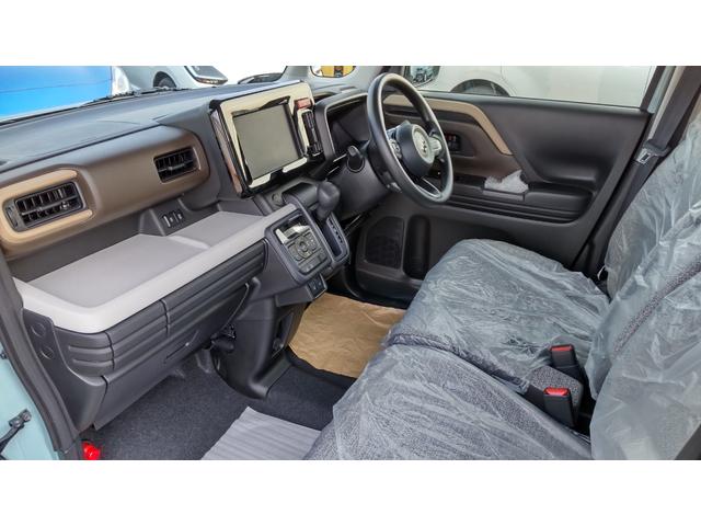 スペーシア ハイブリッドＸ　両側電動スライドドア　クリアランスソナー　衝突被害軽減システム　オートライト　ＬＥＤヘッドランプ　スマートキー　アイドリングストップ　電動格納ミラー　シートヒーター　ベンチシート　ＣＶＴ（40枚目）