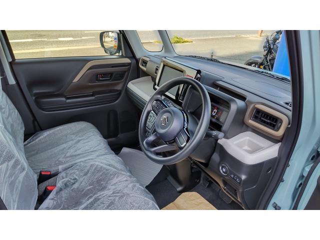 スペーシア ハイブリッドＸ　両側電動スライドドア　クリアランスソナー　衝突被害軽減システム　オートライト　ＬＥＤヘッドランプ　スマートキー　アイドリングストップ　電動格納ミラー　シートヒーター　ベンチシート　ＣＶＴ（54枚目）