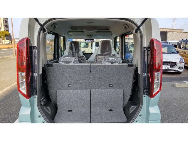 スペーシア ハイブリッドＸ　両側電動スライドドア　クリアランスソナー　衝突被害軽減システム　オートライト　ＬＥＤヘッドランプ　スマートキー　アイドリングストップ　電動格納ミラー　シートヒーター　ベンチシート　ＣＶＴ（58枚目）