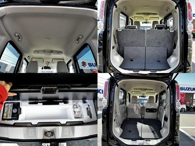 スペーシア ハイブリッドX ドライブレコーダー ETC 両側電動スライドドア ナビ TV クリアランスソナー レーンアシスト 衝突被害軽減システム オートライト スマートキー アイドリングストップ 電動格納ミラー シートヒーター(25枚目)