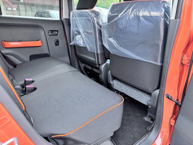 ハスラー Ｘ　バックカメラ　ナビ　ＴＶ　衝突被害軽減システム　オートライト　ＨＩＤ　スマートキー　アイドリングストップ　電動格納ミラー　シートヒーター　ベンチシート　ＣＶＴ　盗難防止システム　ＡＢＳ　ＥＳＣ　ＣＤ（32枚目）