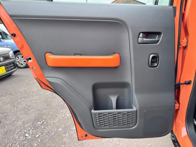 ハスラー Ｘ　バックカメラ　ナビ　ＴＶ　衝突被害軽減システム　オートライト　ＨＩＤ　スマートキー　アイドリングストップ　電動格納ミラー　シートヒーター　ベンチシート　ＣＶＴ　盗難防止システム　ＡＢＳ　ＥＳＣ　ＣＤ（34枚目）