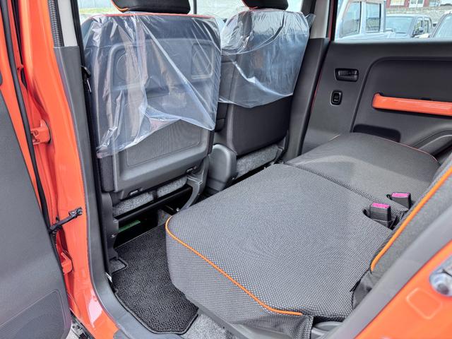 ハスラー Ｘ　バックカメラ　ナビ　ＴＶ　衝突被害軽減システム　オートライト　ＨＩＤ　スマートキー　アイドリングストップ　電動格納ミラー　シートヒーター　ベンチシート　ＣＶＴ　盗難防止システム　ＡＢＳ　ＥＳＣ　ＣＤ（43枚目）