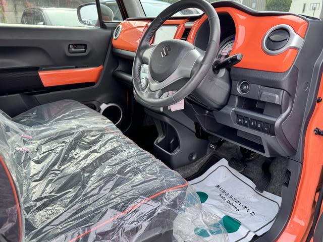 ハスラー Ｘ　バックカメラ　ナビ　ＴＶ　衝突被害軽減システム　オートライト　ＨＩＤ　スマートキー　アイドリングストップ　電動格納ミラー　シートヒーター　ベンチシート　ＣＶＴ　盗難防止システム　ＡＢＳ　ＥＳＣ　ＣＤ（61枚目）