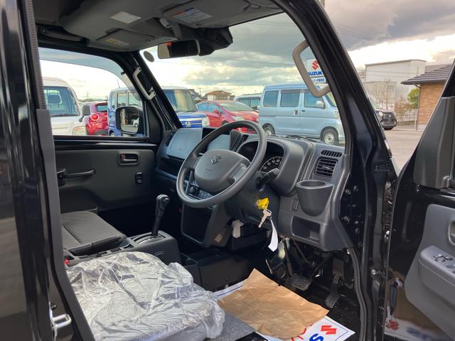 スーパーキャリイ Ｘ　４ＷＤ　キーレスエントリー　衝突被害軽減システム　アイドリングストップ　盗難防止システム　レーンアシスト　オートライト　　未使用車（28枚目）