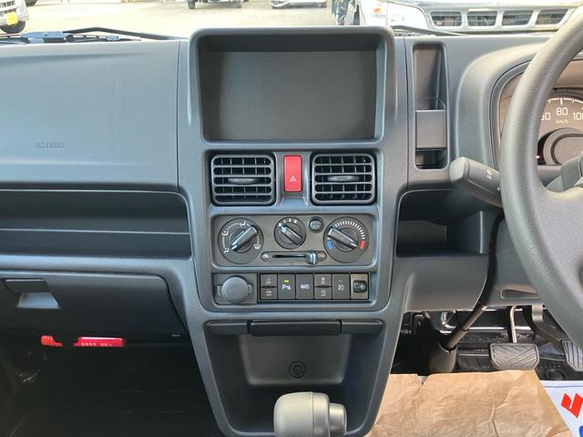 スーパーキャリイ Ｘ　４ＷＤ　キーレスエントリー　衝突被害軽減システム　アイドリングストップ　盗難防止システム　レーンアシスト　オートライト　　未使用車（33枚目）