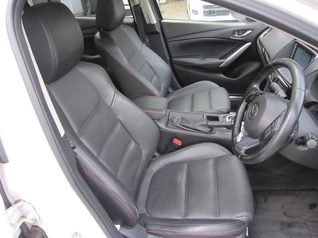 アテンザセダン ＸＤ　Ｌパッケージ　ナビテレビＤＶＤ黒革ボーズ２年保証　タイヤ交換　ウォーターバイパスパイプ対策交換　スラッジ除去　ヘッドライト対策済　バッテリー交換　ＡＴＦ交換　燃料フィルター交換　点検整備部品交換済（6枚目）