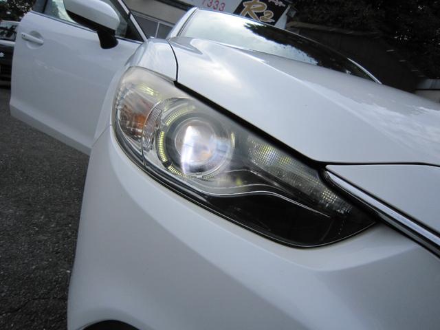 アテンザセダン ＸＤ　Ｌパッケージ　ナビテレビＤＶＤ黒革ボーズ２年保証　タイヤ交換　ウォーターバイパスパイプ対策交換　スラッジ除去　ヘッドライト対策済　バッテリー交換　ＡＴＦ交換　燃料フィルター交換　点検整備部品交換済（27枚目）