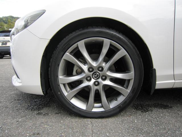 アテンザセダン ＸＤ　Ｌパッケージ　ナビテレビＤＶＤ黒革ボーズ２年保証　タイヤ交換　ウォーターバイパスパイプ対策交換　スラッジ除去　ヘッドライト対策済　バッテリー交換　ＡＴＦ交換　燃料フィルター交換　点検整備部品交換済（31枚目）