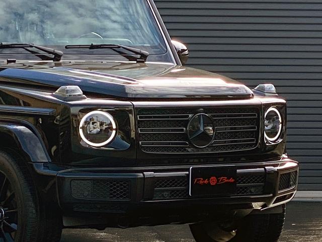 G400d マヌファクトゥーアエディション 限定車 左H AMGライン ラグジュアリーP アダプティブダンピング SR 黒革 360°カメラ ドラレコ付デジタルインナーミラー TVキット レーダーセーフティ Burmester AMG20AW(40枚目)