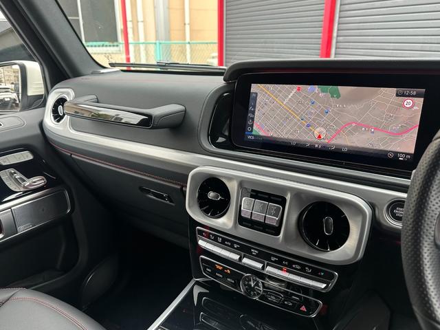 Ｇクラス Ｇ４００ｄ　ＡＭＧライン　ＳＲ　ＷＡＬＤエアロ　ラグジュアリーＰＫＧ　アダプティブダンピング　３６０°カメラ　ＡＭＧ２０ＡＷ　Ｂｕｒｍｅｓｔｅｒ　レーダーセーフティ　ＢＳＭ　黒革シートヒーター　１２．３型ナビＴＶ　前後ドラレコ（22枚目）