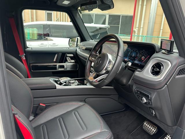 Ｇクラス Ｇ４００ｄ　ＡＭＧライン　ＳＲ　ＷＡＬＤエアロ　ラグジュアリーＰＫＧ　アダプティブダンピング　３６０°カメラ　ＡＭＧ２０ＡＷ　Ｂｕｒｍｅｓｔｅｒ　レーダーセーフティ　ＢＳＭ　黒革シートヒーター　１２．３型ナビＴＶ　前後ドラレコ（31枚目）