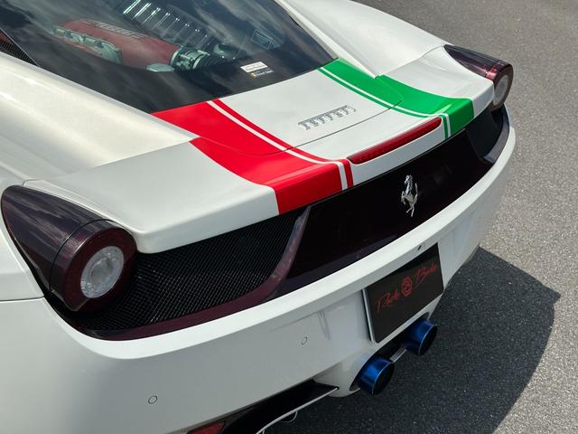 ４５８イタリア 　ディーラー車　左Ｈ　カーボンエクステリア＆インテリア　デイトナスタイルシート　電動シート　カーボンＬＥＤステア　ブリリアントマフラー　フロントリフト　ＪＢＬ　アルカンターラルーフライナー　社外エアロ（44枚目）