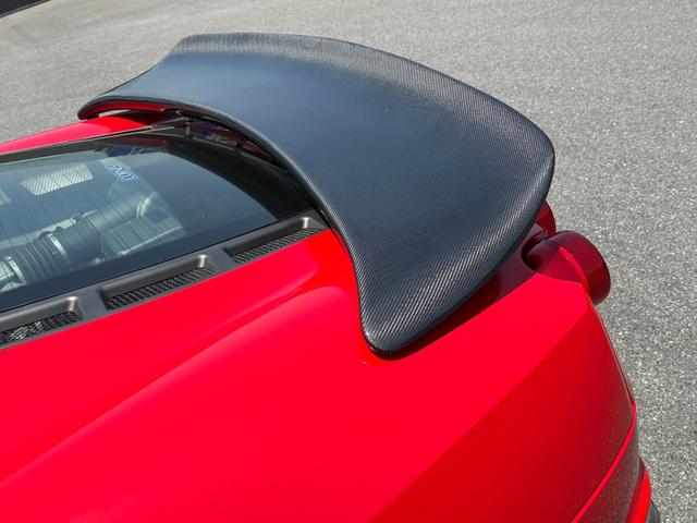 Ｆ４３０ Ｆ１　Ｄ車　左Ｈ　社外カーボンエアロ（Ｆ＆Ｓ＆Ｒ＆リアウイング）　カーボンインテリア　黒革　レッドステッチ　社外ナビＴＶ　Ｂカメラ　ＥＴＣ　１９ｉｎＡＷ　イエローキャリパー　スクーデリアフェラーリシールド（41枚目）