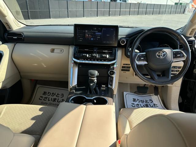 ランドクルーザー ＺＸ　ＳＲ　モデリスタエアロ　リアエンター　ＯＰ１２．３型ナビＴＶ　ＪＢＬサウンド　電動デフロック　クールＢＯＸ　ＩＴＳコネクト　ルーフレール　全周囲カメラ　セーフティセンス　２０ｉｎＡＷ　ＨＵＤ　ＢＳＭ（15枚目）