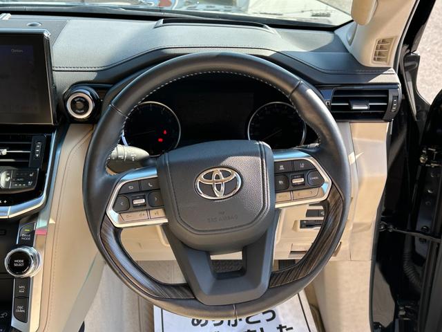 ランドクルーザー ＺＸ　ＳＲ　モデリスタエアロ　リアエンター　ＯＰ１２．３型ナビＴＶ　ＪＢＬサウンド　電動デフロック　クールＢＯＸ　ＩＴＳコネクト　ルーフレール　全周囲カメラ　セーフティセンス　２０ｉｎＡＷ　ＨＵＤ　ＢＳＭ（22枚目）