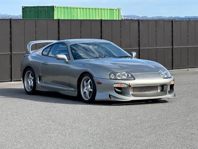 スープラ RZ-S 6速MT 1オーナー車 社外エアロ 社外マフラー 社外17inAW BRIDEシート 車高調 タワーバー ロールバー 社外エアクリ ツインターボ(7枚目)