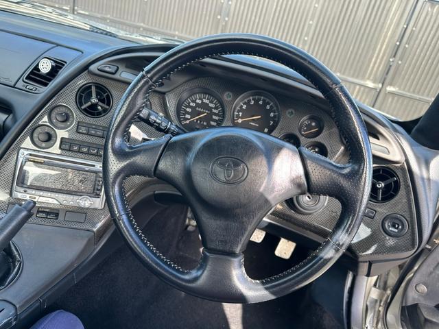 スープラ RZ-S 6速MT 1オーナー車 社外エアロ 社外マフラー 社外17inAW BRIDEシート 車高調 タワーバー ロールバー 社外エアクリ ツインターボ(19枚目)