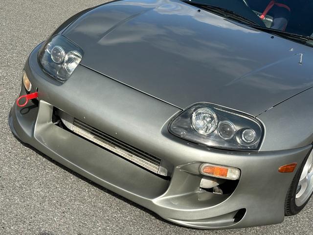 スープラ RZ-S 6速MT 1オーナー車 社外エアロ 社外マフラー 社外17inAW BRIDEシート 車高調 タワーバー ロールバー 社外エアクリ ツインターボ(28枚目)