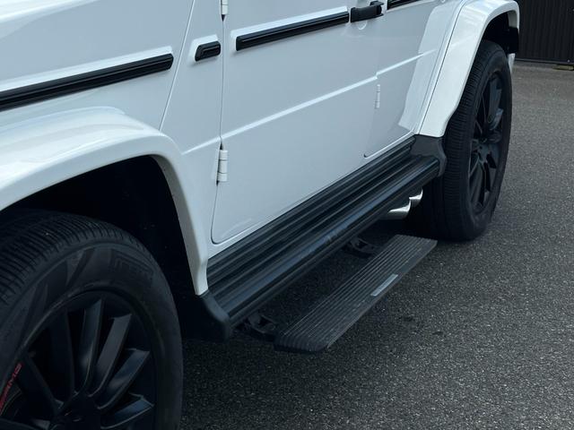Gクラス G350d AMGライン アダプティブダンピング ラグジュアリーPKG SR Burmester 電動サイドステップ サウンドジェネレーター パナメリカーナグリル レーダーセーフティ 360°カメラ 黒革 AMG20inAW(36枚目)