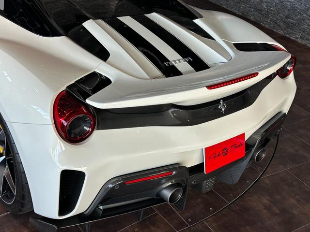 ４８８ピスタスパイダー 　カーボンエクステリア＆インテリア＆エンジンカバー　カーボンレーシングシート　サスペンションリフター　チタニウムエキゾースト　ダイアモンド鍛造２０ｉｎＡＷ　イエローキャリパー　イエローレブカウンター（36枚目）