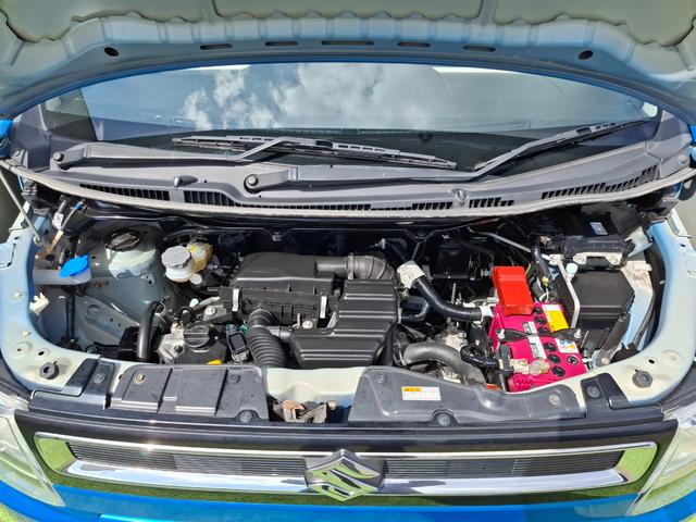 ワゴンＲ ハイブリッドＦＸ　キーレスエントリー　アイドリングストップ　電動格納ミラー　シートヒーター　ベンチシート　ＣＶＴ　盗難防止システム　ＡＢＳ　ＥＳＣ　ＣＤ　衝突安全ボディ　エアコン　パワーステアリング　パワーウィンドウ（25枚目）