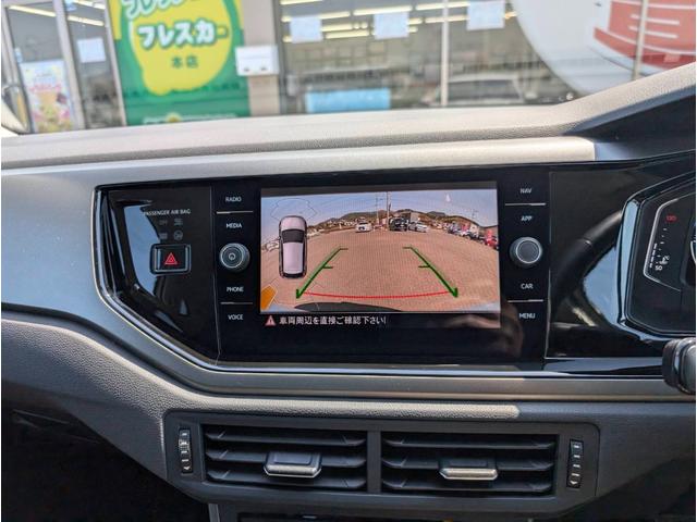 ポロ ＴＳＩコンフォートライン　ドライブレコーダー　バックカメラ　ナビ　ＴＶ　クリアランスソナー　オートクルーズコントロール　アルミホイール　オートライト　電動格納ミラー　ＡＴ　ＣＤ　ＤＶＤ再生　ＵＳＢ　Ｂｌｕｅｔｏｏｔｈ　エアコン（4枚目）
