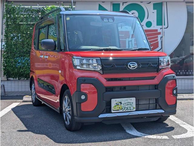 タント ファンクロス　ナビ　ＴＶ　両側電動スライドドア　クリアランスソナー　レーンアシスト　衝突被害軽減システム　ＬＥＤヘッドランプ　スマートキー　アイドリングストップ　電動格納ミラー　シートヒーター　ベンチシート　ＣＶＴ（13枚目）