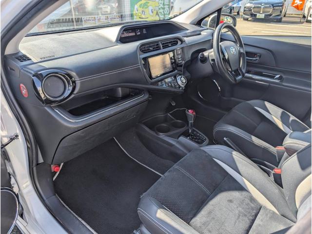 アクア Ｇ　Ｇ’ｓ　ドライブレコーダー　ＥＴＣ　ＴＶ　オートクルーズコントロール　レーンアシスト　衝突被害軽減システム　アルミホイール　オートマチックハイビーム　ＬＥＤヘッドランプ　スマートキー　電動格納ミラー　ＣＶＴ（33枚目）