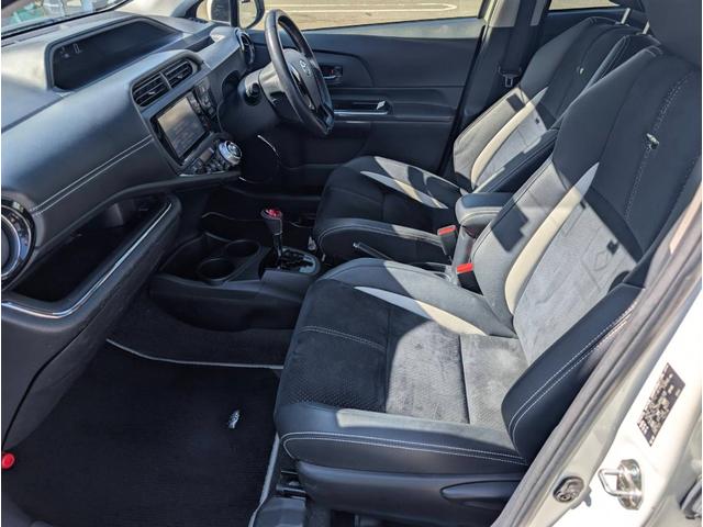 アクア Ｇ　Ｇ’ｓ　ドライブレコーダー　ＥＴＣ　ＴＶ　オートクルーズコントロール　レーンアシスト　衝突被害軽減システム　アルミホイール　オートマチックハイビーム　ＬＥＤヘッドランプ　スマートキー　電動格納ミラー　ＣＶＴ（35枚目）