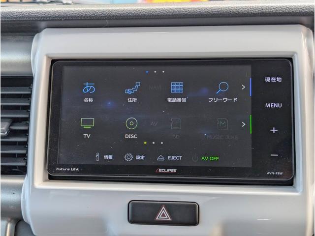 ハスラー G ドライブレコーダー ETC ナビ TV 衝突被害軽減システム スマートキー アイドリングストップ 電動格納ミラー シートヒーター ベンチシート CVT 盗難防止システム ABS ESC CD(4枚目)