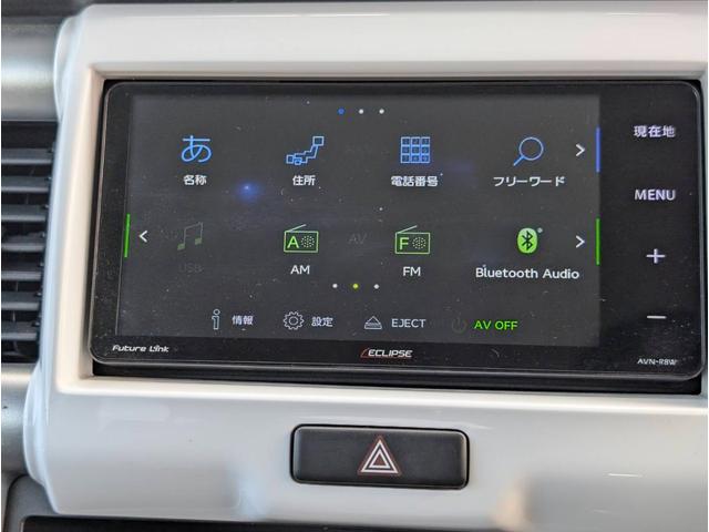 ハスラー G ドライブレコーダー ETC ナビ TV 衝突被害軽減システム スマートキー アイドリングストップ 電動格納ミラー シートヒーター ベンチシート CVT 盗難防止システム ABS ESC CD(5枚目)