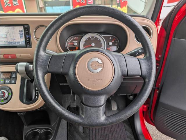 ミラココア ココアプラスX ナビ TV LEDヘッドランプ ヘッドライトウォッシャー スマートキー アイドリングストップ 電動格納ミラー ベンチシート CVT 盗難防止システム ABS CD DVD再生 USB(3枚目)