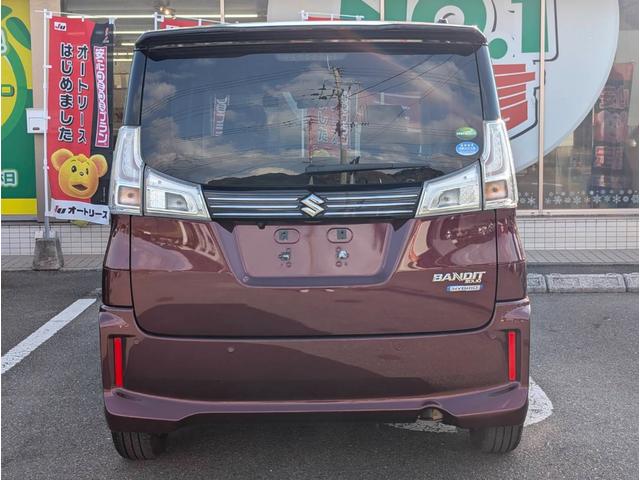 ソリオバンディット ハイブリッドMV ドライブレコーダー 全周囲カメラ ナビ TV 両側電動スライドドア クリアランスソナー オートクルーズコントロール レーンアシスト 衝突被害軽減システム アルミホイール オートライト(18枚目)