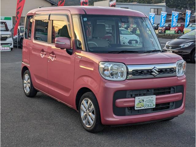 スペーシア ハイブリッドX ドライブレコーダー ETC 全周囲カメラ 両側電動スライドドア ナビ TV クリアランスソナー レーンアシスト 衝突被害軽減システム オートライト スマートキー アイドリングストップ 電動格納ミラー(17枚目)