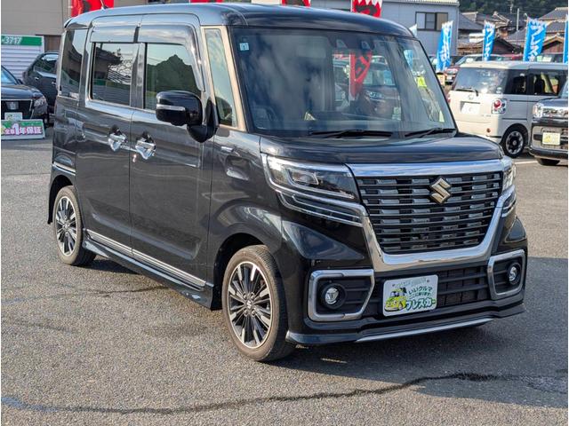 スペーシアカスタム ハイブリッドＸＳターボ　ドライブレコーダー　ＥＴＣ　両側電動スライドドア　ＴＶ　クリアランスソナー　オートクルーズコントロール　衝突被害軽減システム　オートライト　ＬＥＤヘッドランプ　スマートキー　アイドリングストップ（14枚目）
