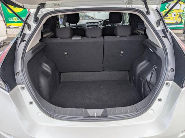 リーフ X ETC バックカメラ ナビ TV オートクルーズコントロール 衝突被害軽減システム スマートキー 電動格納ミラー シートヒーター CVT 盗難防止システム 衝突安全ボディ ABS ESC CD USB(19枚目)