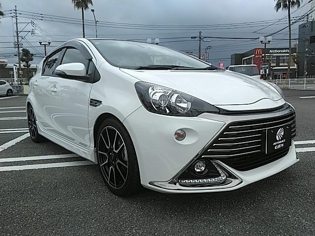 アクア G G’s キーレス フルセグ ナビ&TV 17アルミホイール エアバッグ オートマ フル装備 助手席エアバッグ 衝突被害軽減システム ETC バックカメラ スマートキー オートクルーズコントロール(7枚目)