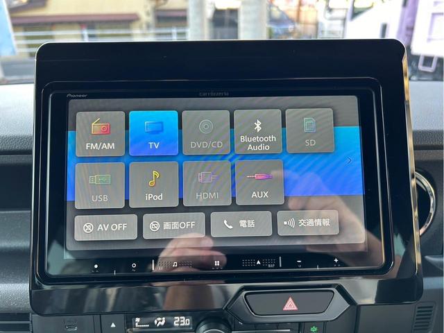 Ｎ－ＢＯＸカスタム ターボ　ホンダセンシング　ナビ装着パッケージ　両側パワースライドドア　カロッツェリア９インチナビ　ＤＴＶ　Ｂｌｕｅｔｏｏｔｈ　ビルトインＥＴＣ　フロアマット　サイドバイザー（23枚目）
